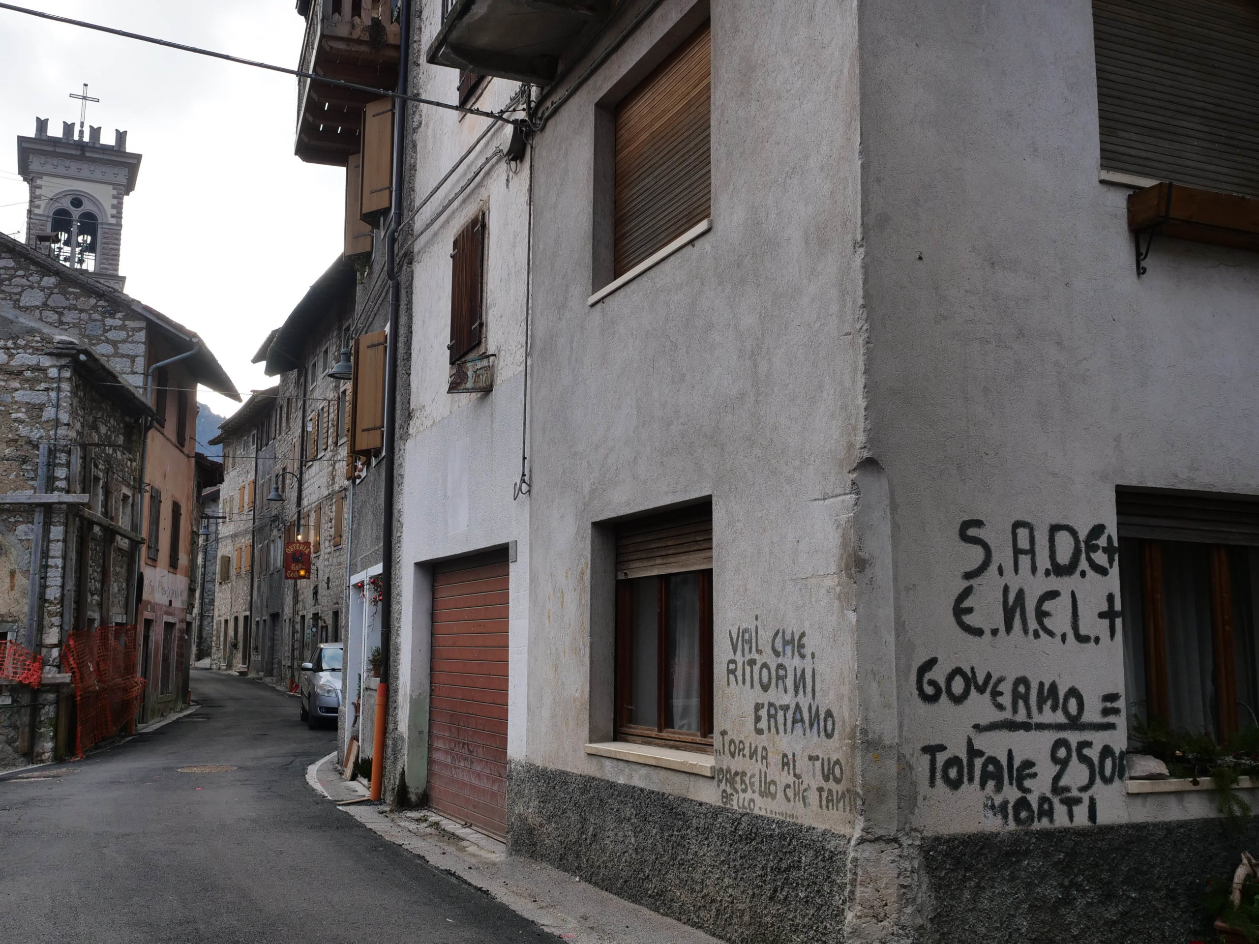 Erto, centro storico