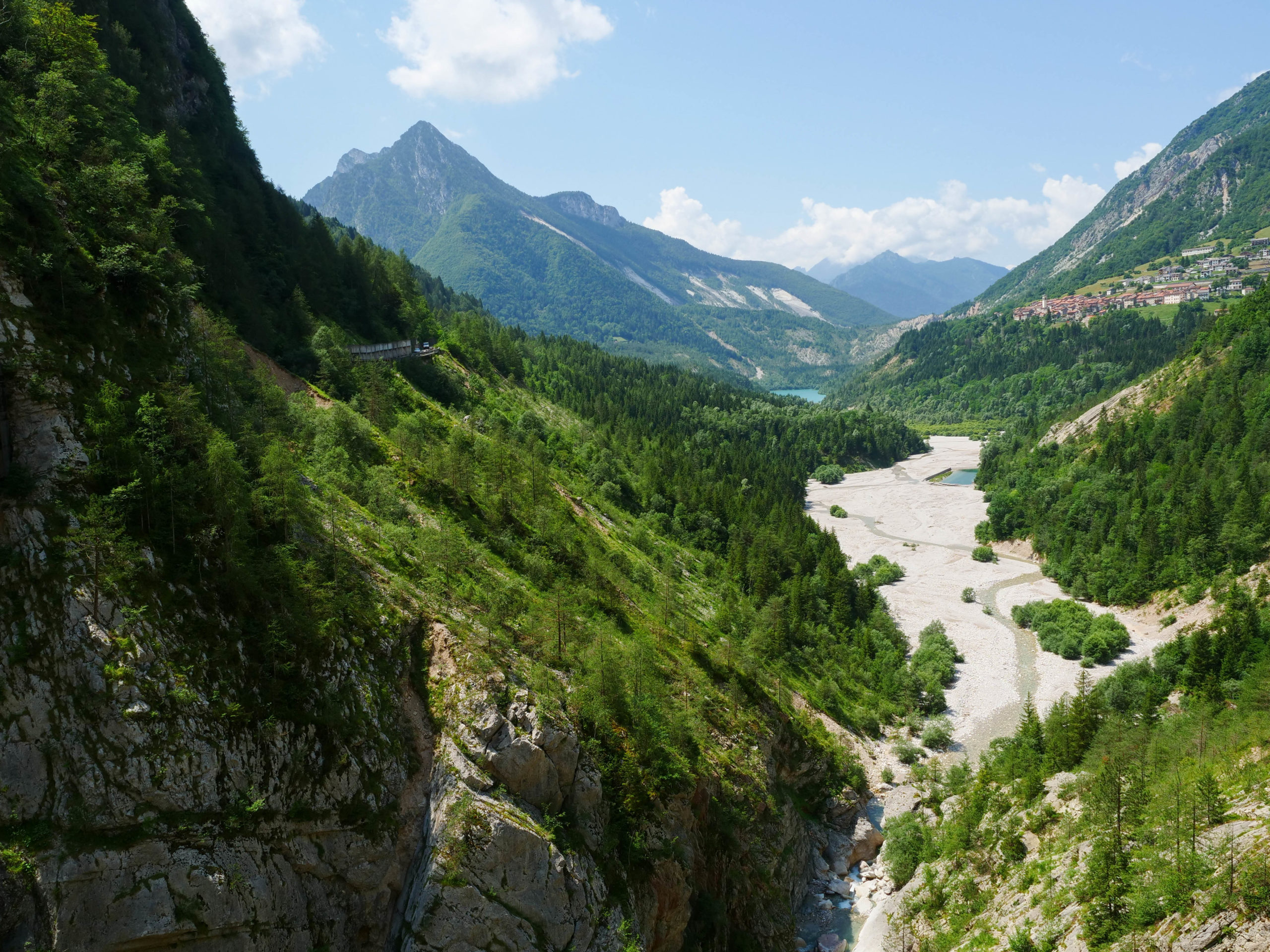 Vista del fondovalle
